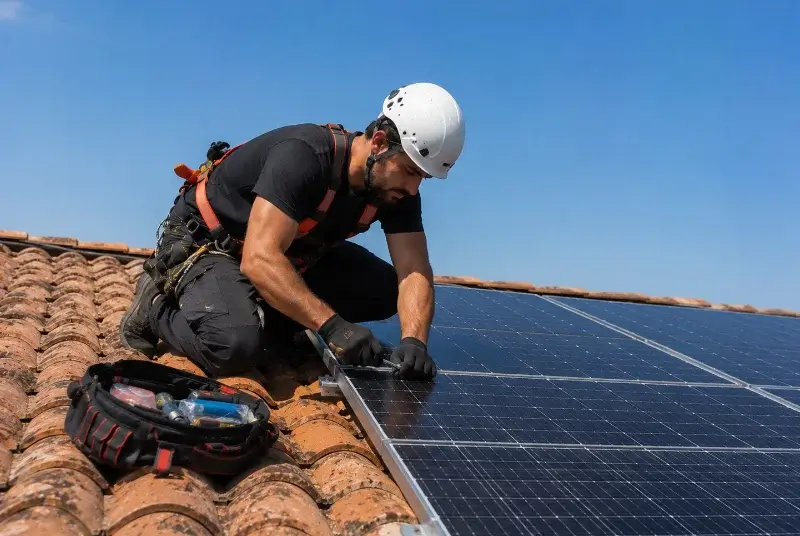 Maintenance et monitoring de panneaux solaires à Beinheim